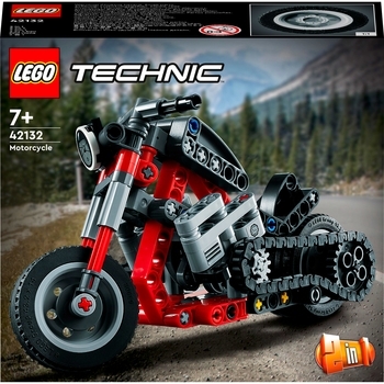 Конструктор LEGO Technic Мотоцикл, 163 деталей (42132) - Pampik