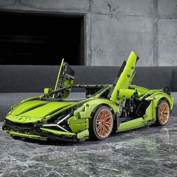 Конструктор LEGO Technic Lamborghini Sián FKP 37, 3696 деталей (42115) - Pampik - 5