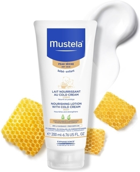 Питательный лосьон для очень сухой кожи Mustela Nourishing Lotion with Cold Cream, 200 мл - Pampik - 5