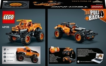 Конструктор LEGO Technic Monster Jam El Toro Loco, 247 деталей (42135) - Pampik - 4