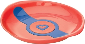 Набор термочувствительных тарелок Munchkin White Hot, 2 шт, зеленый и оранжевый (012104.021) - Pampik - 2