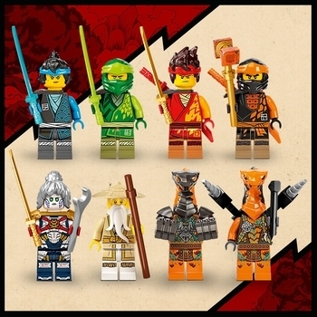 Конструктор LEGO Ninjago Храм-додзе ніндзя, 1394 деталі (71767) - Pampik - 5