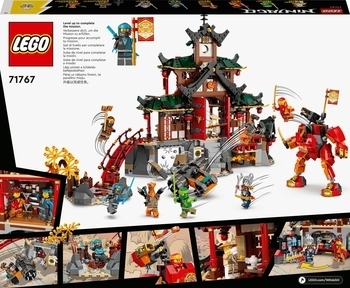Конструктор LEGO Ninjago Храм-додзе ніндзя, 1394 деталі (71767) - Pampik - 4