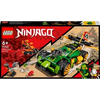 Конструктор LEGO Ninjago Гоночний автомобіль ЕВО Ллойда, 279 деталі (71763) - Pampik