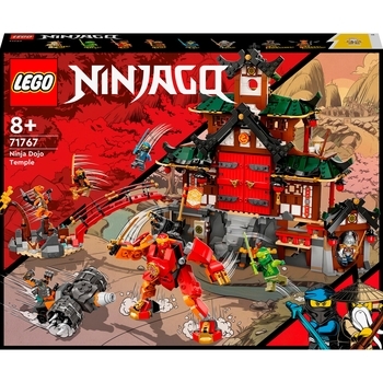 Конструктор LEGO Ninjago Храм-додзе ніндзя, 1394 деталі (71767) - Pampik