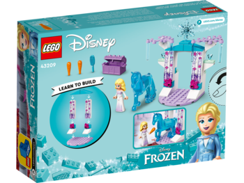 Конструктор LEGO Disney Princess Ледяная конюшня Эльзы и Нокка, 53 детали (43209) - Pampik - 4