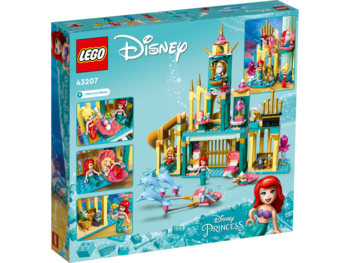 Конструктор LEGO Disney Princess Підводний палац Аріель, 498 деталей (43207) - Pampik - 4