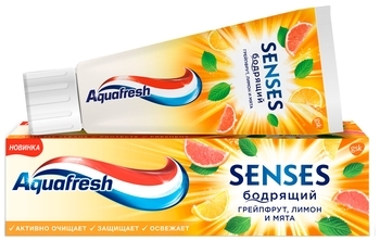 Зубная паста Aquafresh Энергия грейпфрута, 75 мл - Pampik - 2