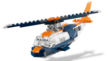 Конструктор LEGO Creator Надзвуковий літак, 215 деталей (31126) - Pampik - 4