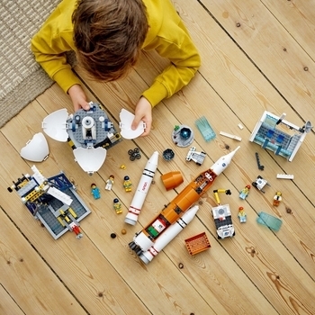 Конструктор LEGO City Космодром, 1010 деталей (60351) - Pampik - 7