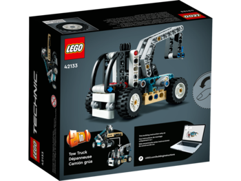 Конструктор LEGO Technic Телескопічний навантажувач, 143 деталей (42133) - Pampik - 3