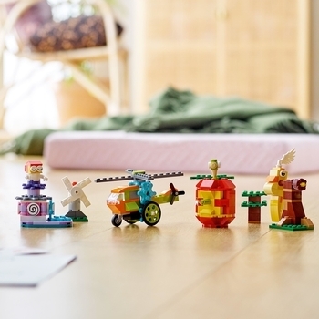 Конструктор LEGO Classic Кубики и функции, 500 деталей (11019) - Pampik - 6