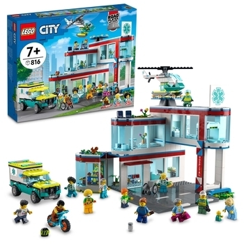 Конструктор LEGO City Лікарня, 816 деталей (60330) - Pampik - 2