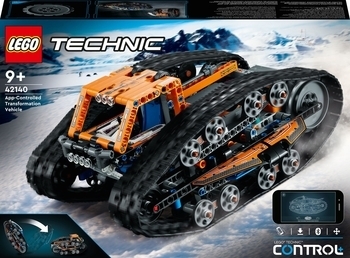 Конструктор LEGO Technic Машина-трансформер на дистанційному управлінні, 772 деталі (42140) - Pampik - 4
