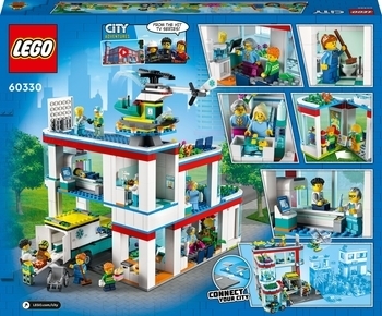 Конструктор LEGO City Лікарня, 816 деталей (60330) - Pampik - 4