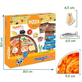 Магнітна настільна гра Magdum Піца (ML4031-27 EN) - Pampik - 19