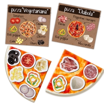 Магнітна настільна гра Magdum Піца (ML4031-27 EN) - Pampik - 7