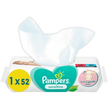 Дитячі вологі серветки Pampers Sensitive, 52 шт. - Pampik - 3
