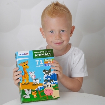 Набор магнитов Magdum Магнитная история Животные (ML4032-01 EN) - Pampik - 7