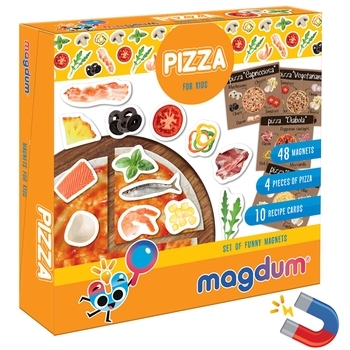 Магнітна настільна гра Magdum Піца (ML4031-27 EN) - Pampik - 2