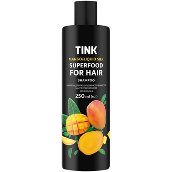 Шампунь для пошкодженого волосся Tink Манго і Рідкий шовк, 250 мл - Pampik