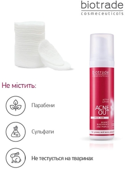 Набір Biotrade Acne Out 3 в 1 для жирної та проблемної шкіри та шкіри з акне 60 мл + 60 мл + 50 мл - Pampik - 13