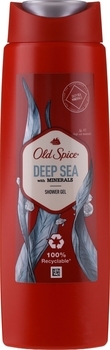 Подарунковий набір для чоловіків Old Spice Treasure Chest з твердим дезодорантом, аерозольним дезодорантом, гелем для душу Deep Sea та лосьйоном після гоління Captain - Pampik - 4