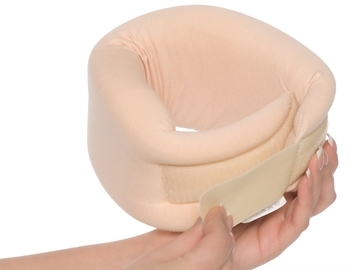 Бандаж для шиї MedTextile Шина Шанца, м'яка фіксація, р.M, бежевий - Pampik - 3