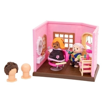 Игровой набор Lil Woodzeez Парикмахерская (маленькая) (WZ6626) - Pampik - 2