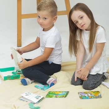 Гра настільна Magdum Лото+мемо Зоопарк (ME5032-21 EN) - Pampik - 6