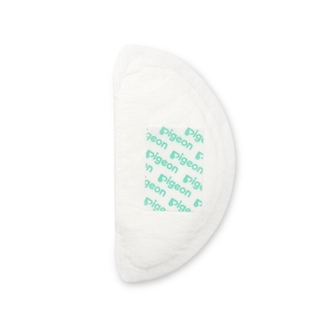 Лактаційні вкладиші у бюстгальтер Pigeon Comfy Feel, з алое, 12 шт. - Pampik - 4