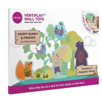 Настінна іграшка Oribel Veritiplay Веселий кролик та його друзі (OR800-90001) - Pampik