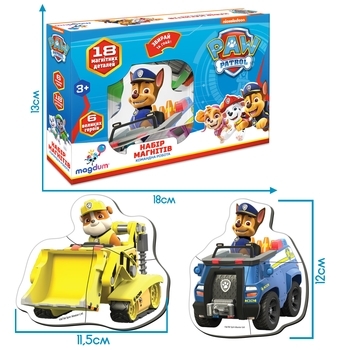 Набор магнитов Magdum Щенячий патруль Командная работа (ML4034-32) - Pampik - 3