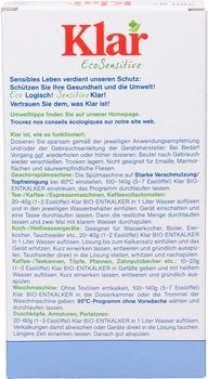 Біозасіб для видалення накипу Klar, 280 г - Pampik - 2