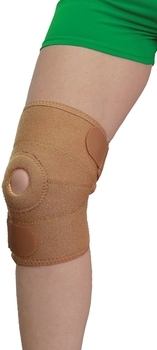 Бандаж на коленный сустав MedTextile, фиксирующий, р.L/XL, бежевый - Pampik - 3