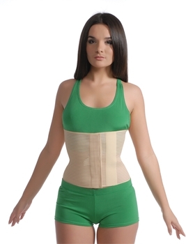 Бандаж лікувально-профілактичний MedTextile, еластичний, р.XXXL, бежевий - Pampik - 3