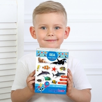 Набір магнітів Magdum Морські фото (ML4031-28 EN) - Pampik - 8