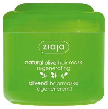 Натуральна оливкова маска для волосся Ziaja, 200 мл - Pampik