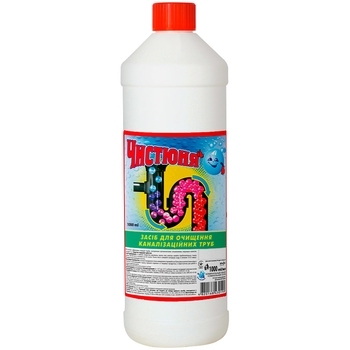 Средство для прочистки канализационных труб Чистюня, 1 л - Pampik