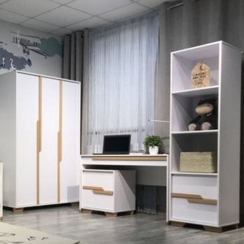 Пенал Верес 450 Сиэтл, бело-буковый (38.43.2.15) - Pampik - 3