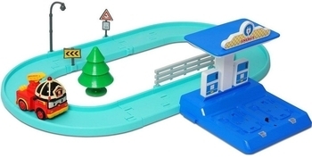 Набір Robocar Poli маленький трек з розумною машиною Рой (83272) - Pampik