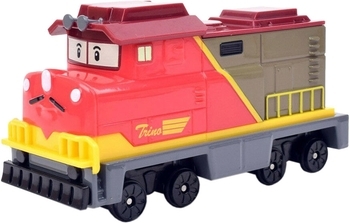 Паровоз Robocar Poli Тріно, металевий (83400) - Pampik