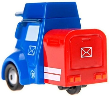 Машинка Robocar Poli почта Пости, металл, 6 см (83178) - Pampik - 4