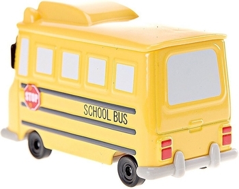 Машинка Robocar Poli Школьный автобус, металл, 6 см (83174) - Pampik - 3