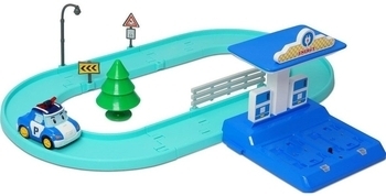 Набір Robocar Poli маленький трек з розумною машиною Полі (83270) - Pampik