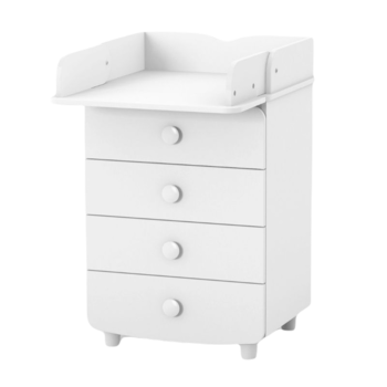 Пеленальний комод Верес 600, білий (32.4.1.2.06) - Pampik