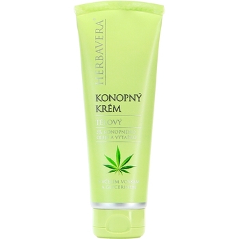 Крем для рук Herbavera конопляний з бджолиним воском та гліцерином, 120 мл - Pampik