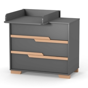 Комод Верес 900 Сиэтл, темно-серый (33.2.37.2.16) - Pampik - 3