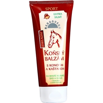 Бальзам, що відновлює Herbavera з кінським каштаном на конопляній олії, 200 мл. - Pampik