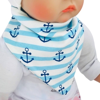 Подарунок. Слюнявчик BabySoon, в асортименті - Pampik - 4